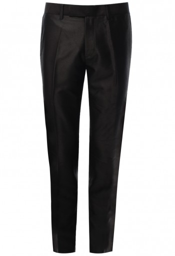 กางเกงขายาว สีเทาอมน้ำตาลเข้ม Shark Skin