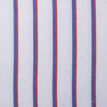 Blue/red Stripe Cotton Shirts