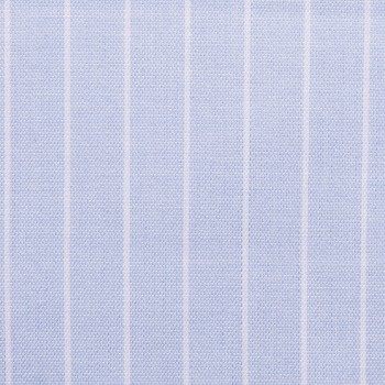 Light Blue Chalk Stripe Cotton Shirts