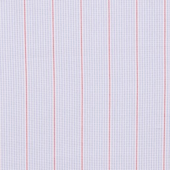 Blue/red Stripe Cotton Shirts