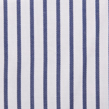 Navy Blue Chalk Stripe Cotton Shirts