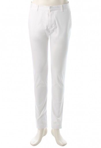 กางเกงสีขาวทรงกระบอกเล็ก