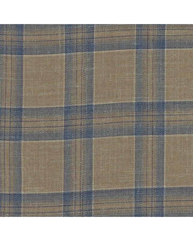 Brown 103002 - Wool Silk Linen Stretch Suit
