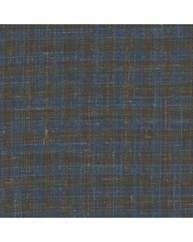 Blue 103005 - Wool Silk Linen Stretch Suit