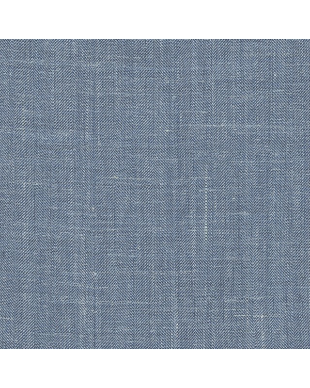 Blue 103030 - Wool Silk Linen Stretch Suit