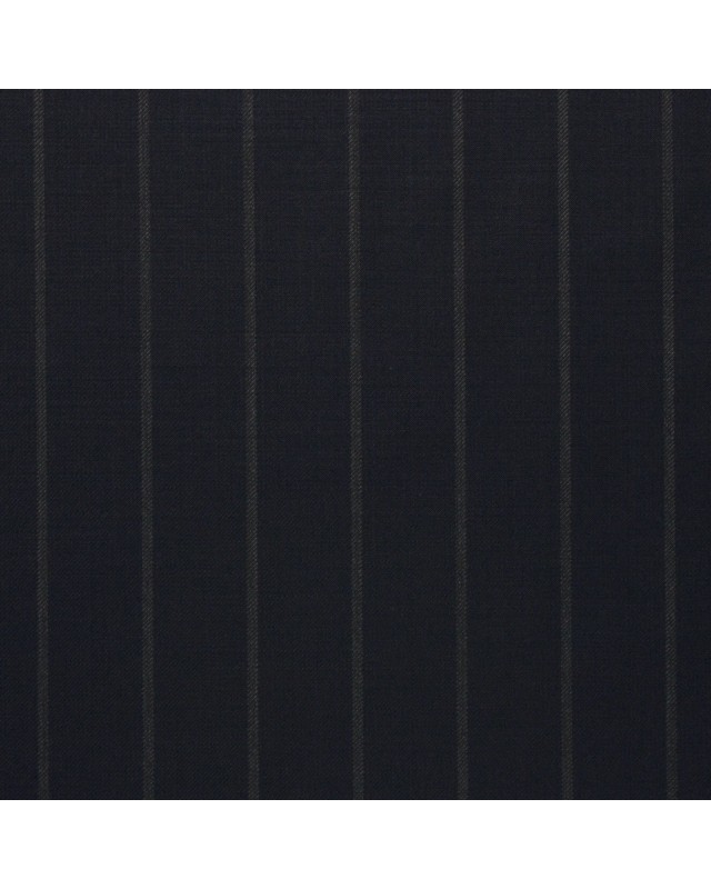 Dark Navy Blue Big Striped Suit