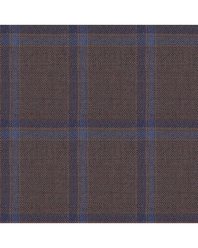Brown 212544-1 - 100% Wool Suit