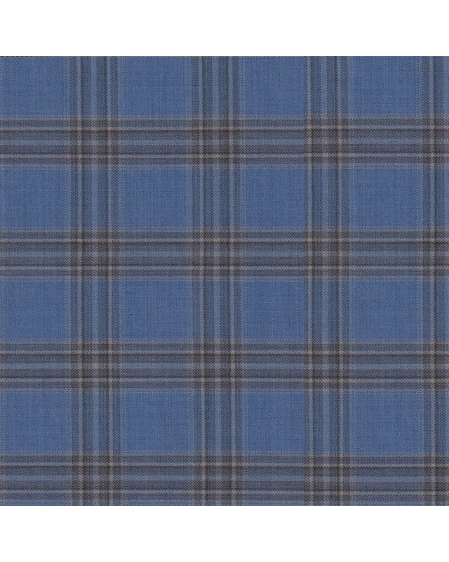 Blue 212637 - 100% Wool Suit