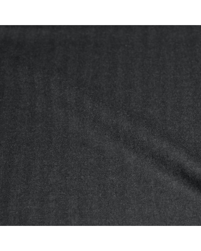 Dark Grey Herring Bone Flannel Pants