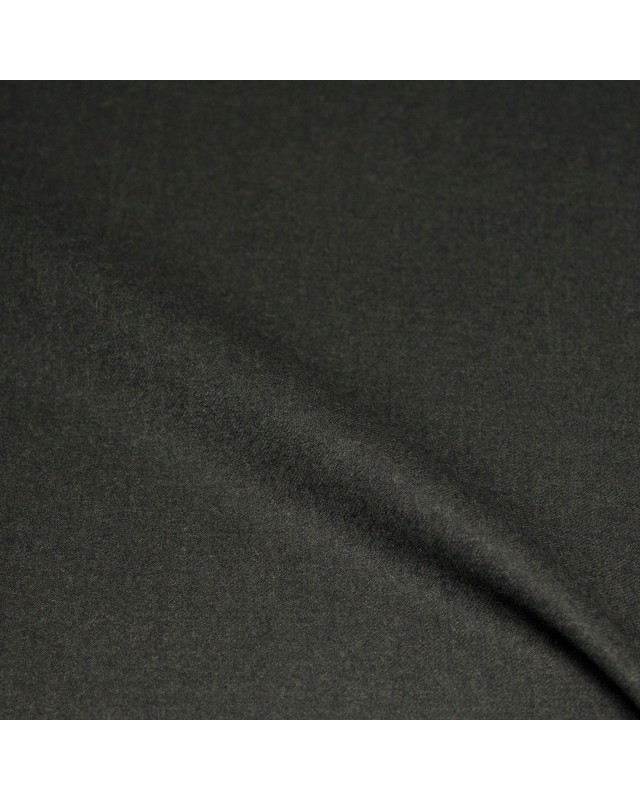 Super Dark Grey Twills Flannel Pants
