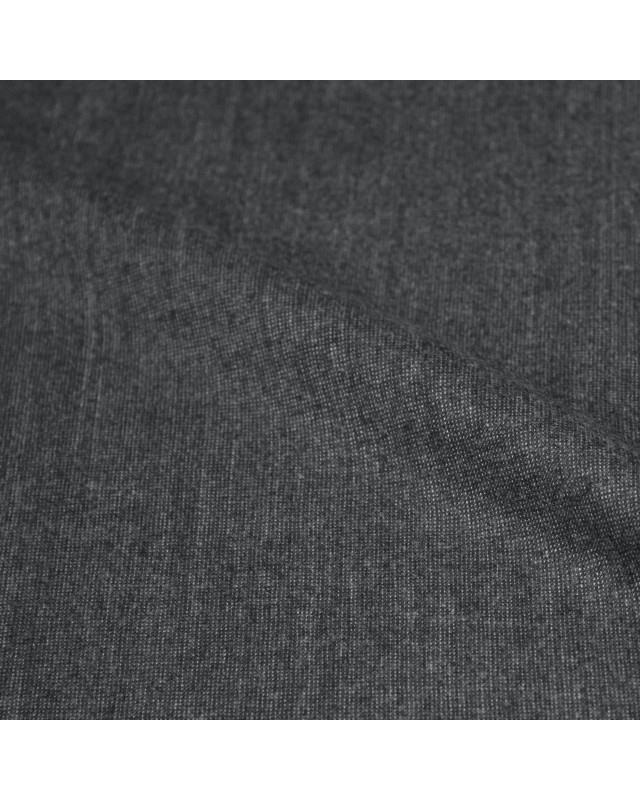 Medium Grey Textured Flannel Pants