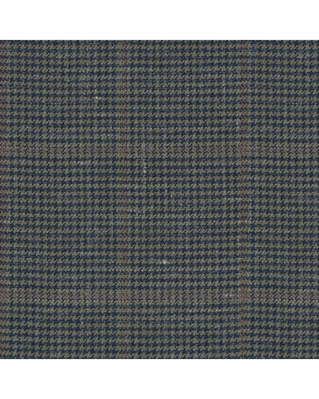 Green 25088 - Wool Silk Linen Suit