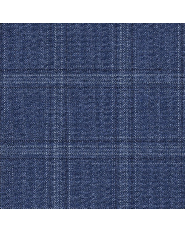 Blue 255138 - Bamboo Wool Linen Suit