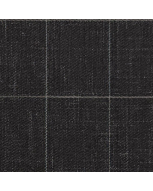 Black 26006-9 - Wool Silk Linen Suit