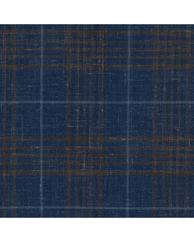 Blue 701304 - Wool Linen Suit