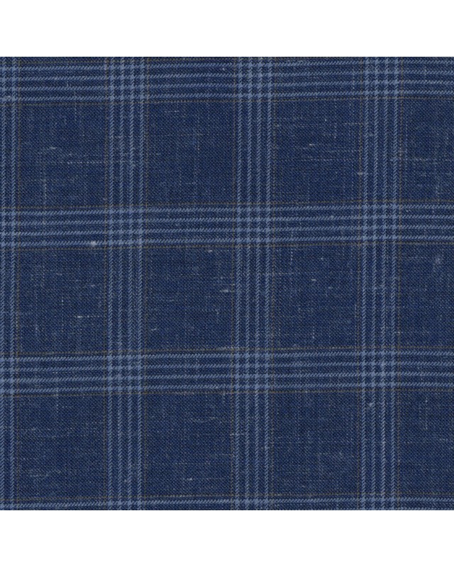 Blue 701313 - Wool Linen Suit
