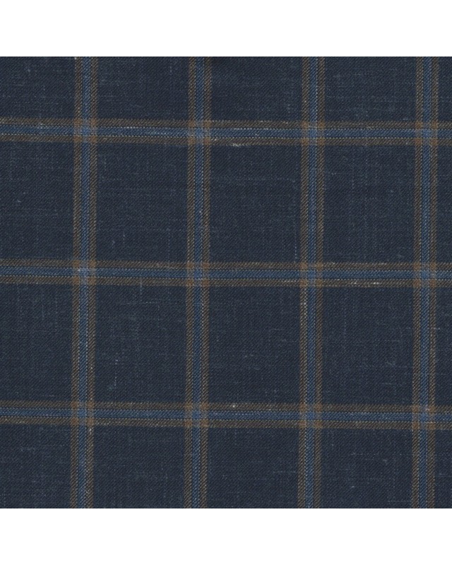 Blue 701324 - Wool Linen Suit