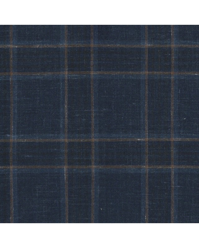 Blue 701332 - Wool Linen Suit