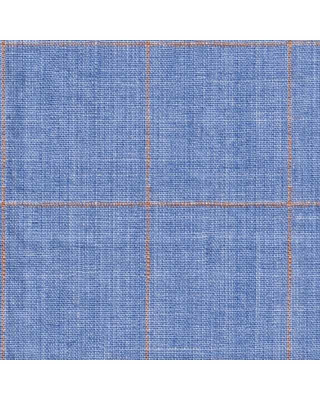 Blue LH265-2 - Pure Linen Suit