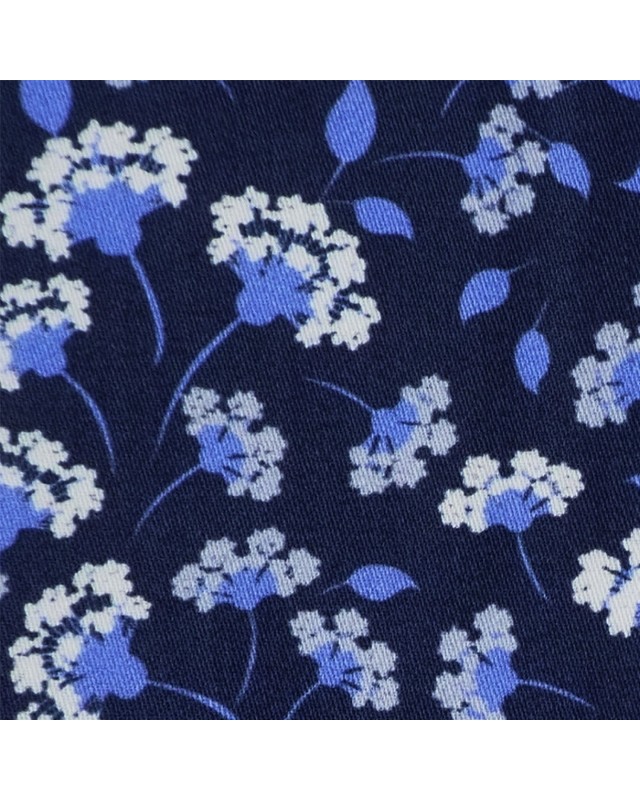 Blue PRT2306 - 100% cotton printed shirts
