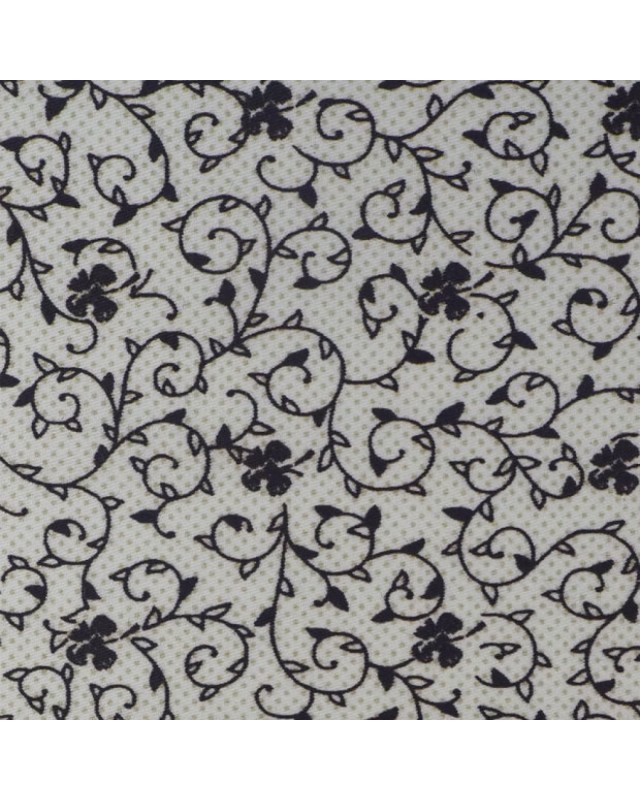 Cream PRT2335 - 100% cotton printed shirts