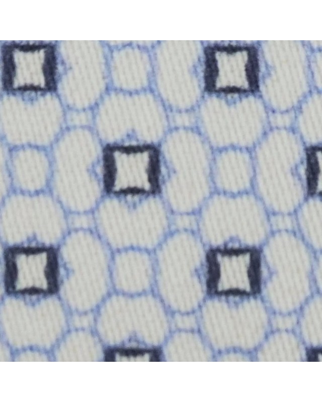 Blue PRT2381 - 100% cotton printed shirts