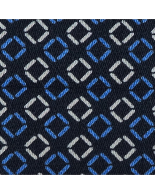 Blue PRT2413 - 100% cotton printed shirts