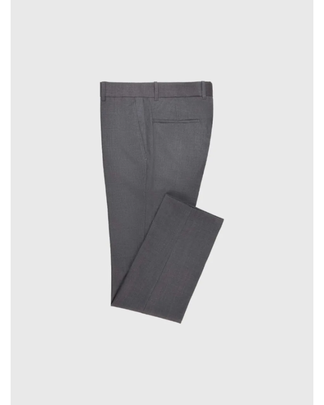 VICTORY MEDIUM GREY WOOL PANT