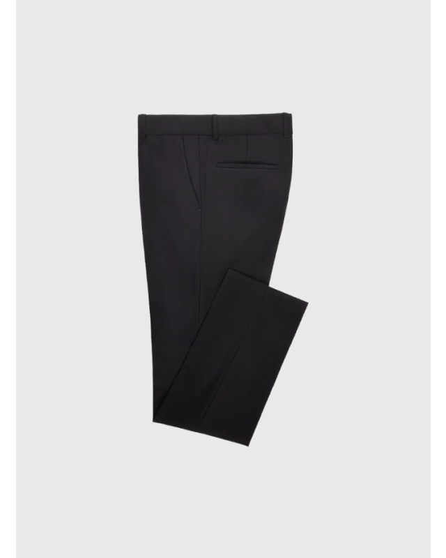 VICTORY BLACK WOOL PANT