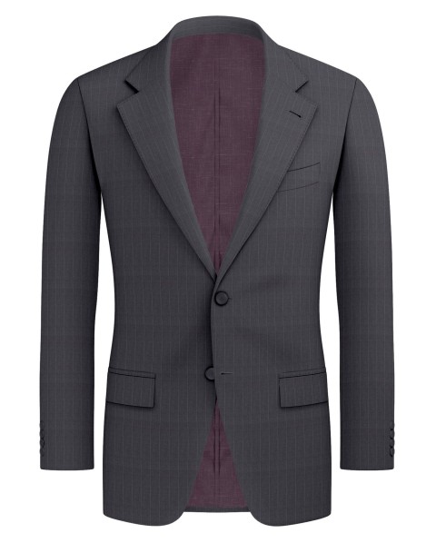 Grey 100301 - 100% Wool Pants
