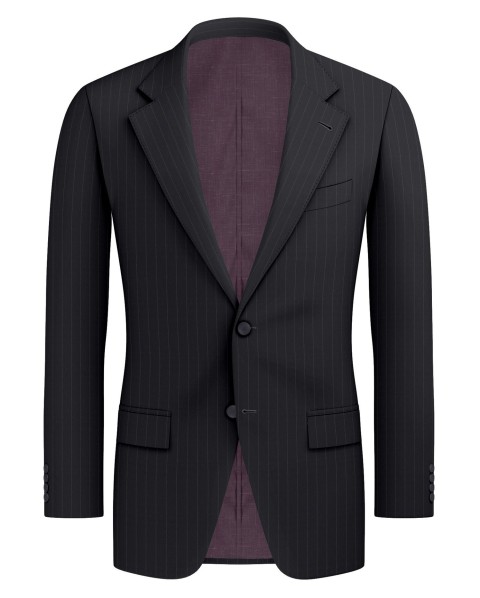 Grey 100302 - 100% Wool Suit