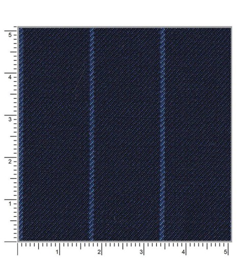 Blue 100308 - 100% Wool Pants