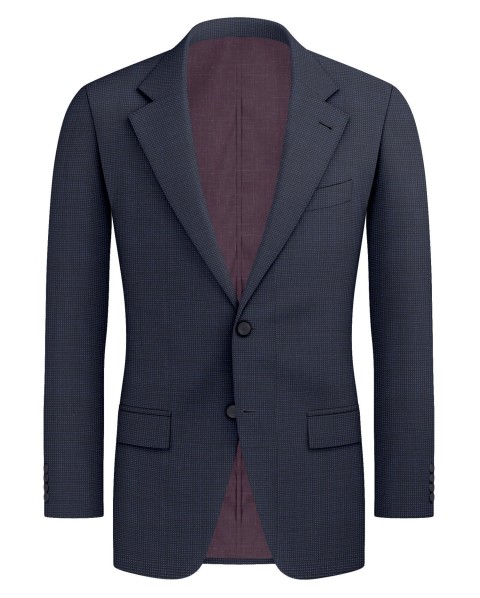 Blue 100313 - 100% Wool Pants