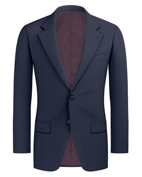 Blue 100331 - 100% Wool Pants