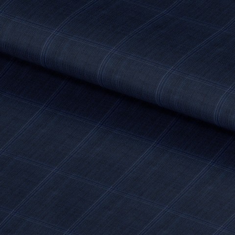 Blue 100333 - 100% Wool Pants