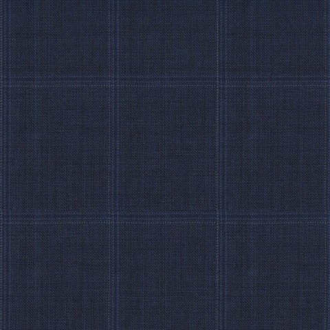 Blue 100333 - 100% Wool Pants