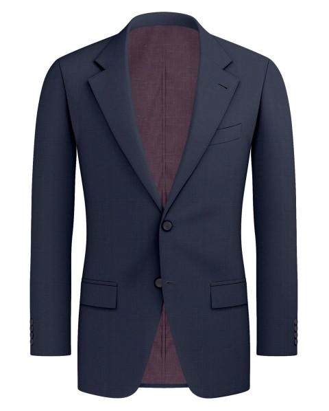 Blue 100340 - 100% Wool Pants