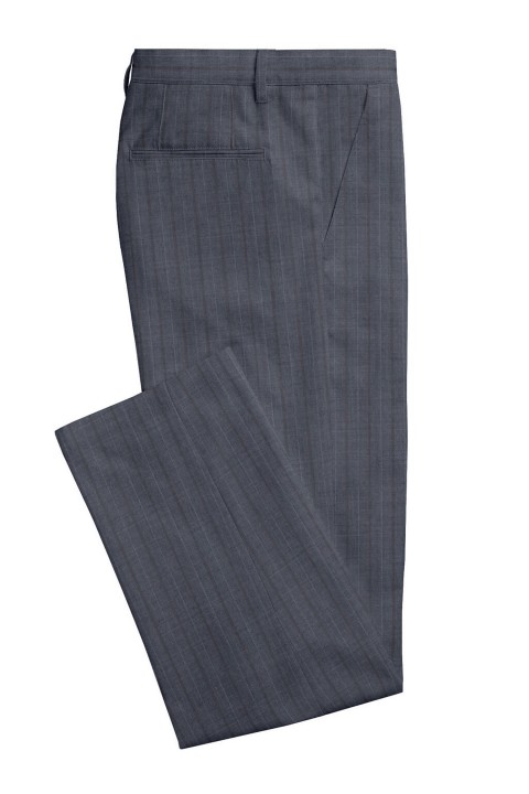 Grey 11500-28 - 100% Wool Super 150s Pants