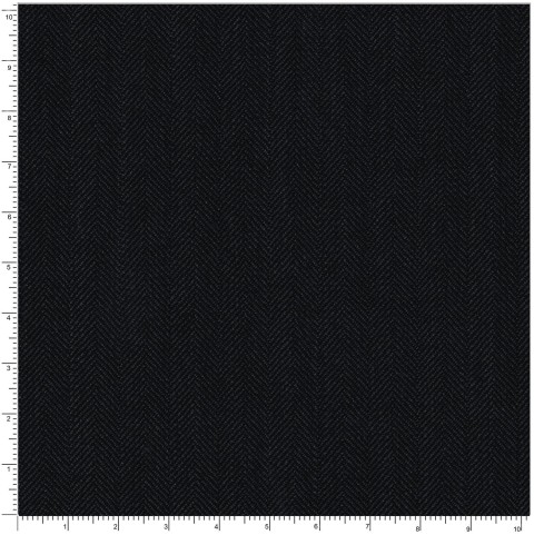 Black 11500-37 - 100% Wool Super 150s Pants