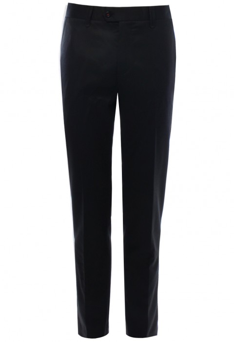 กางเกงขายาวแฟชั่น สีดำ