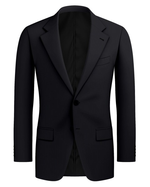 Black 21165-1 - 100% Wool Pants