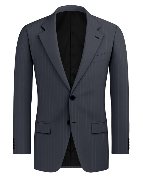 Black 21167-2 - 100% Wool Pants