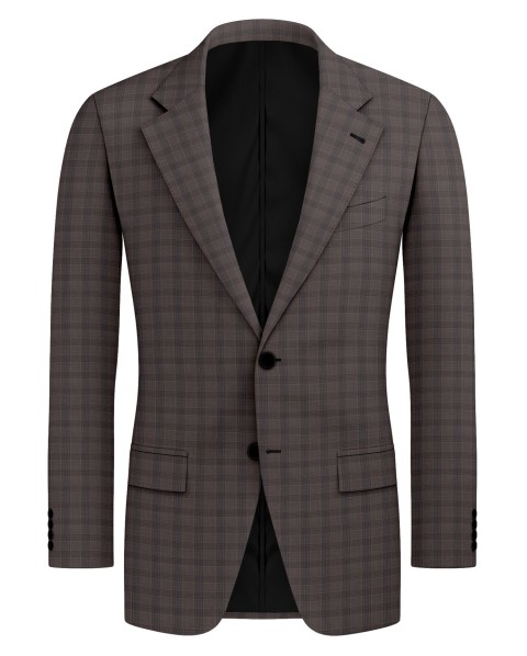 Brown 212630 - 100% Wool Suit