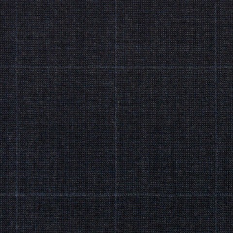 Navy Blue Windows Flannel Pants