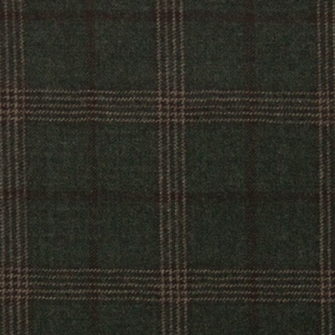 British Racing Green Windows Flannel Pants