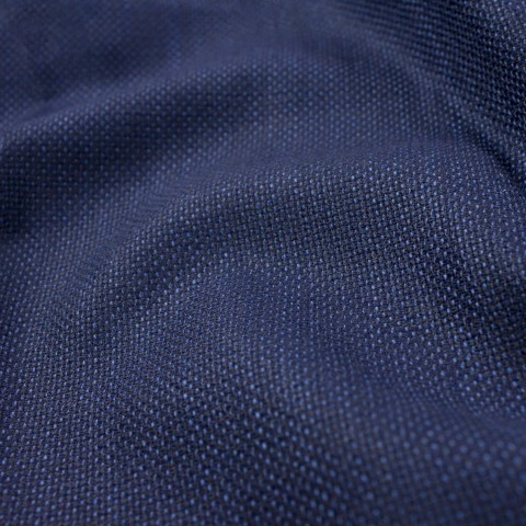 Blue 25013-10 - Wool Silk Linen Suit