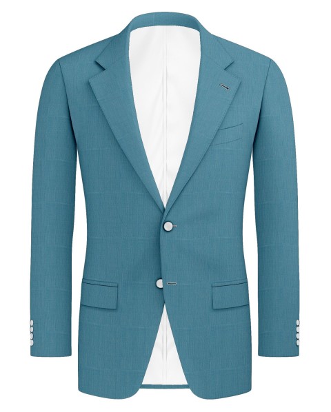 Light blue 25013-33 - Hopsack Wool Pants