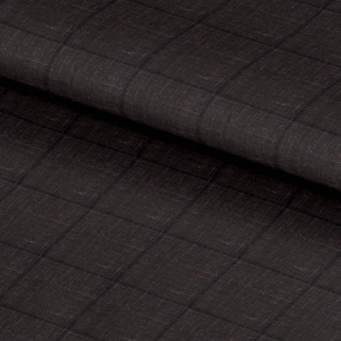 Brown 25016 - Wool Silk Linen Suit