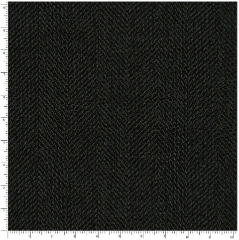 Black 26001-9 - Wool Silk Linen Pants