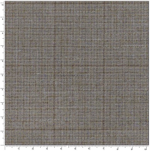 Brown 26002-1 - Wool Silk Linen Pants